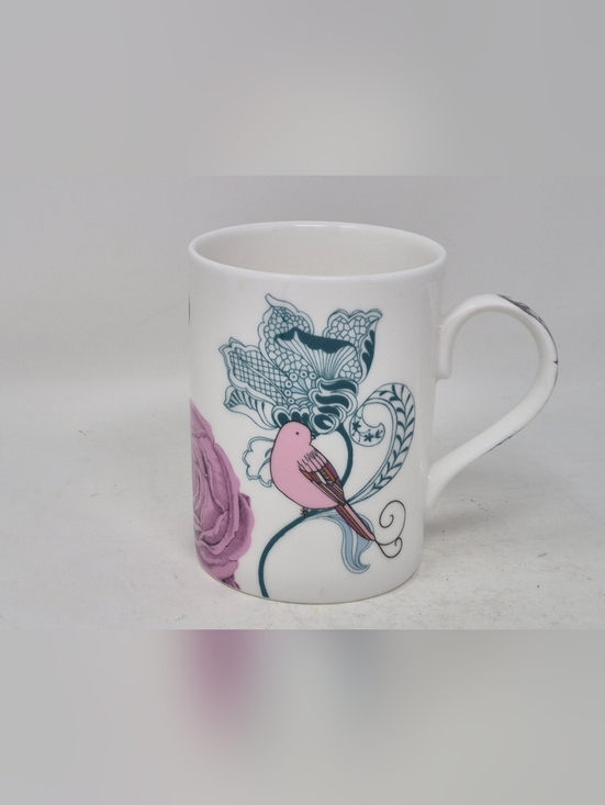Other - Ian Kirkham Papillon Brand Bone China Mug Bird Butterly And Flowers
